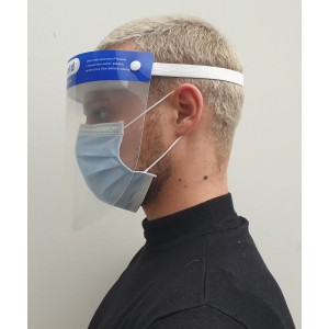 Masque de protection visière confort avec support front mousse