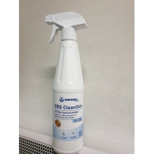 Nettoyant hydroalcoolique 500ml avec pulvérisateur pour les mains et les surfaces