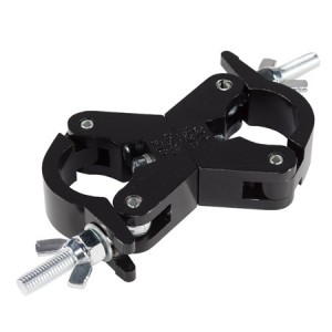 Black rotating double clamp...