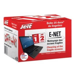 E-NET - Pack of 25 cleaning...