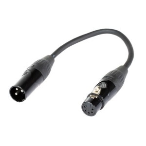 DMX adapter cord 3 male...