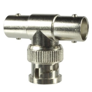 T-connector for BNC 75Ohm 1...
