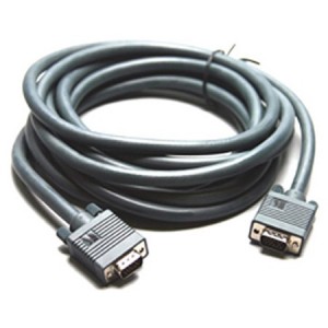 Molded cable RGBHV male VGA...