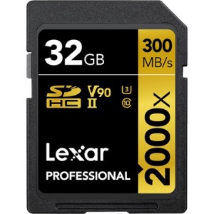 LEXAR Pro SD HC 2000x 32GB...