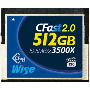 CFast 2.0 WISE memory card...