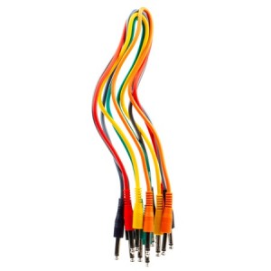 Set of 6 patch cords in...