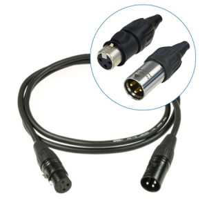 DMX cable with Neutrik XLR...