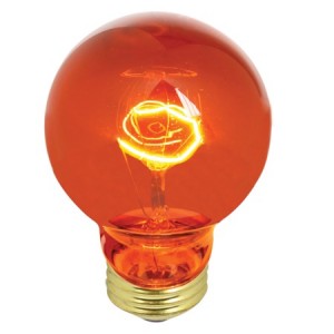 Lampe GLS Orange 60W E27...