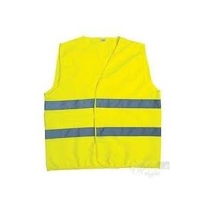 Fluorescent warning vest