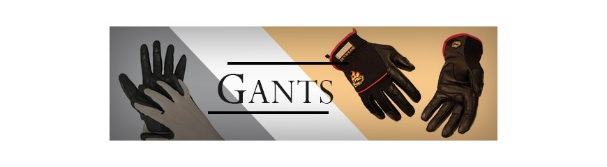 Textiles, gants